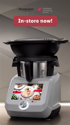 🔥 Back due to phenomenal demand! 🔥 The Monsieur Cuisine Smart has 600 recipes pre-installed and does the work of 23 kitchen essentials 👨‍🍳 Get yours for €499.99 and we'll give you €100 in vouchers* to stock up on ingredients! #KitchenUpgrade #SmartKitchen #MonsieurCuisine *4 x €25 Lidl plus vouchers available weekly from 23rd October. | Lidl Ireland