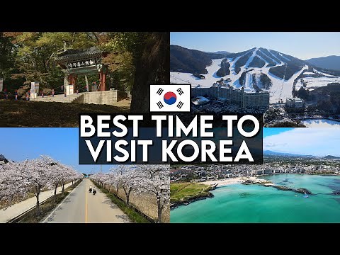 Best Time to Visit South Korea 🇰🇷 Where to Go in Fall, Winter, Spring, and Summer