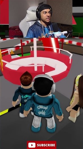 Popeye rode the amusement park ride 😂 #roblox #roblox #roblox_roblox