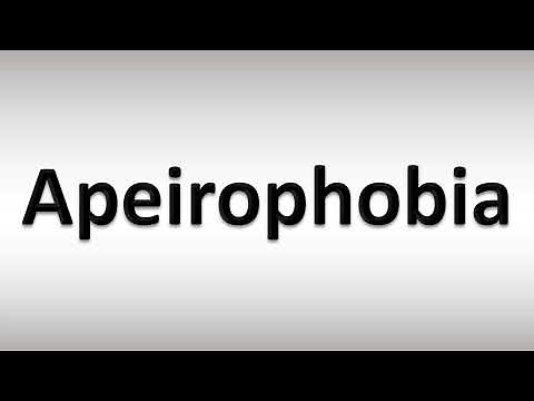 How to Pronounce Apeirophobia?