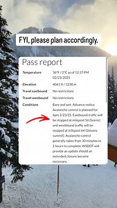 Stevens Pass on Reels