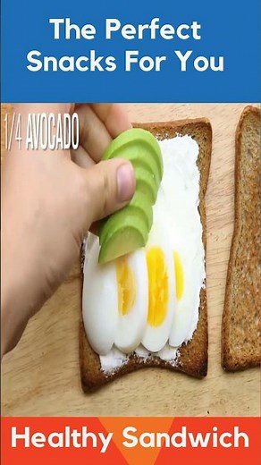 HOW TO MAKE HEALTHY SANDWICH RECIPE #shorts