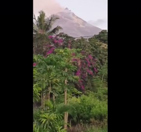 Mount Lewotobi volcano erupts forcing residents to be evacuated in Indonesia