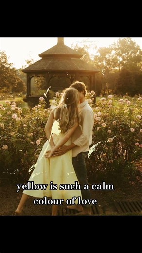 yellow is such a calm colour of love...