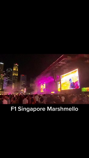 #F1 #FormulaOne #Marshmello #SingaporeGP #Friends