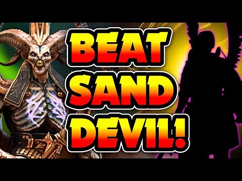BEST EASY F2P SAND DEVIL BUILD FARM FOOD! 100% SUCCESS | RAID: SHADOW LEGENDS