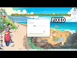 (FIXED) Bluetooth speaker volume control not working