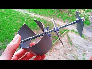 An ingenious invention made with plastic pipes