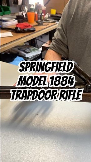 This Springfield Model 1884 Trapdoor Rifle has a history!