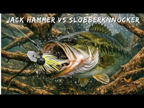 Berkley Slobberknocker vs Z-Man Jackhammer: Underwater Action Comparison!
