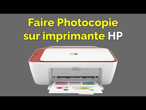 Comment faire une Photocopie avec une imprimante HP