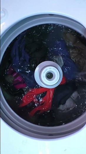 Relaxing Washer Spin & Suds 🌙 Pure Washing Machine ASMR #SHORTS