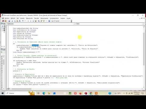 Domina VBA en Access: Crea un Evaluador Automático de Candidatos con un solo botón