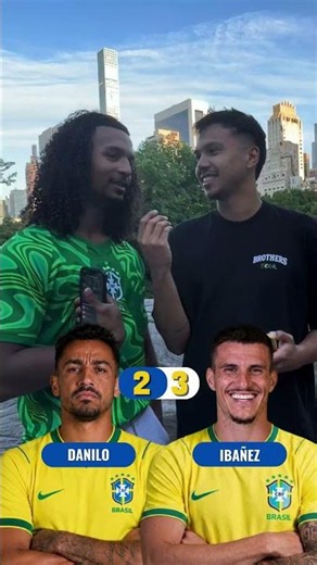 DANILO OR IBAÑEZ? 🇧🇷🤔 #brazilianteam #soccer #worldcup