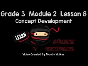 G3M2L8 Concept Development