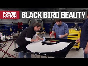 Adding The Iconic Gold Bird Hood Decal On The Trans Am - Detroit Muscle S1, E9