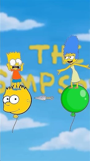 OMG!!! Which person's ball will explode? The Simpson Animation #thesimpsons #simpsons #cartoon