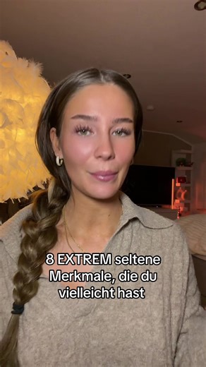 Seltene Merkmale, die du möglicherweise hast