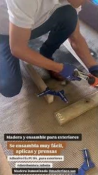 Madera y Ensamble para Exteriores 🌿 ¡Fácil y Duradero!