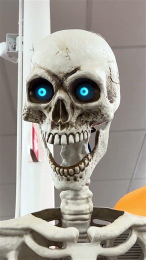 Big Lots Skeleton #halloween #animatronics