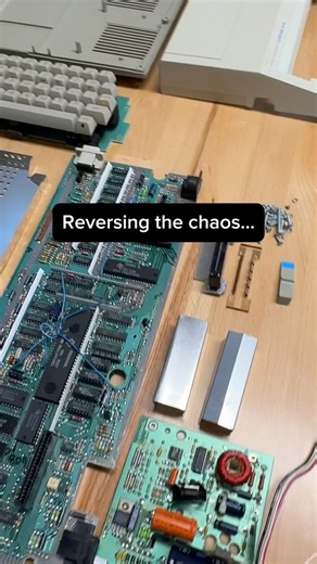 Reversing the Chaos… TI-99 Rebuild