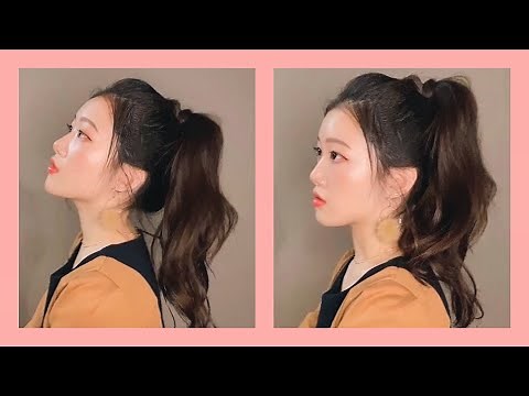 Ponytail that doesn't sag (tutorial)