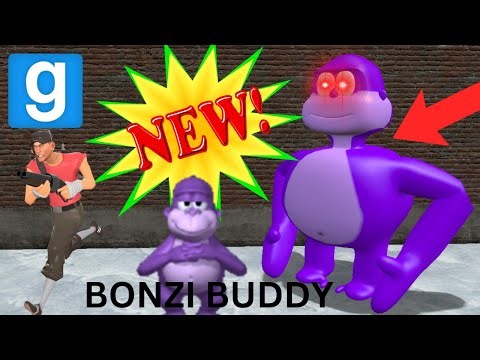NEW BONZI BUDDY NPC | bonzi buddy vs GMOD