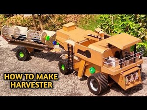 #machine #combineharvester #harvester // How to Make Harvester Machine // Harvester Kaise Banaye //