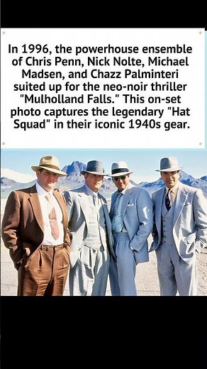 The Hat Squad of Mulholland Falls (1996) 🕵️‍♂️