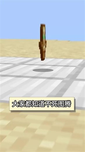 我的世界：不死图腾最初的样子 一个长着小胳膊和两只小眼睛的怪异家伙 #我的世界中国版 #我的世界共庆团圆 #我的世界新春会 #我的世界嘎嘎块乐 #我的世界苍园觉醒