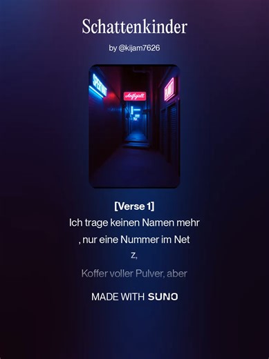 KI JAM - Schattenkinder 🎵🔊 #newsong #musikviral #musik #ki #fyp #viral