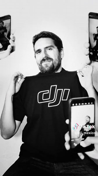 DJI Wear la primera colección de playeras de DJI México, ¿ya tienes la tuya? #dji #djiwear #djimexico #playeras