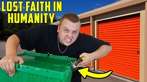 368K views · 308 shares | We bought this storage unit ONLY because there was a weird locked tote which was something we have not seen before. After finally breaking into the locked tote, what was inside was JUST WRONG! You won't believe it if you don't see it for yourself! | Treasure Hunting With Jebus | Facebook