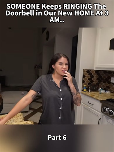 SOMEONE Keeps RINGING The Doorbell in Our New HOME At 3AM..P6#thebayfamily #RINGING #Doorbell #3AM