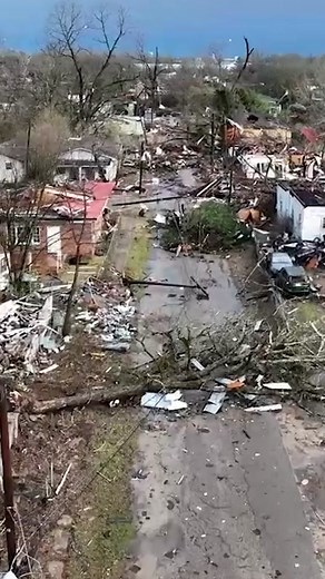 Selma Tornado Drone Footage: Roofs Ripped Away, Walls Torn - Alabama Disaster
