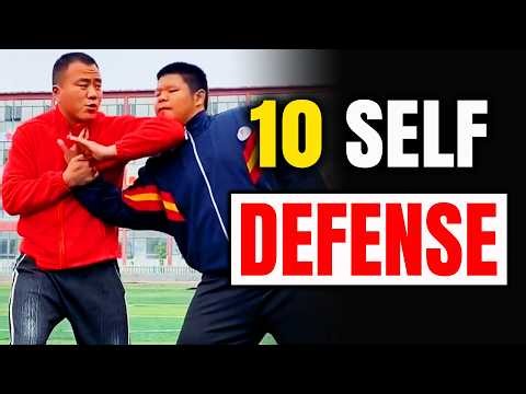 10 Amazing Self Defense Techniques👊| How To Protect Yourself?!