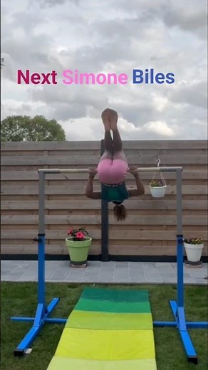 Back Hip Circle #gymnasticsequipment #flexibilitygoals #sports #simonebiles