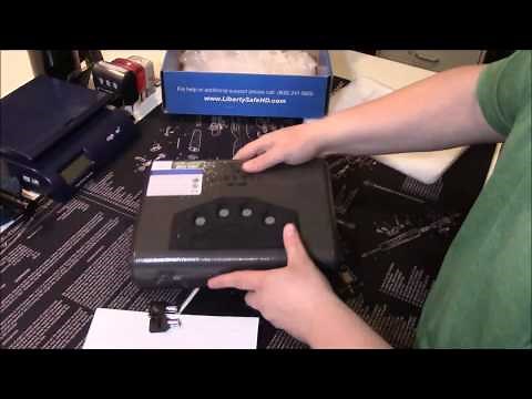 Liberty HD 100 Ouick Vault handgun safe