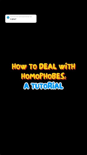 How to Deal with Homophobic Comments 😂 (Tutorial) | The Crummy Asian #shorts