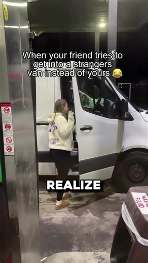 She Tried To Break Into The WRONG Van 😭