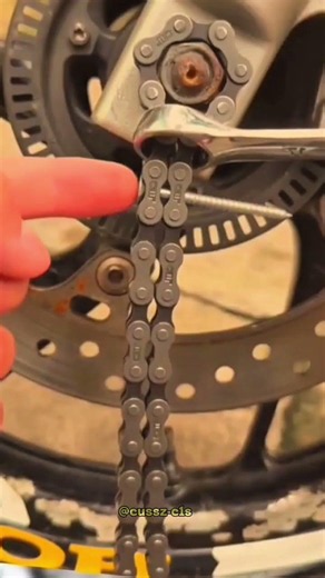 How to Easily Install a Motorcycle Chain Using a Wrench