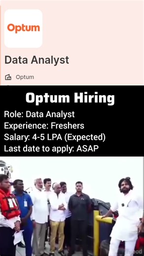 Optum Hiring Freshers