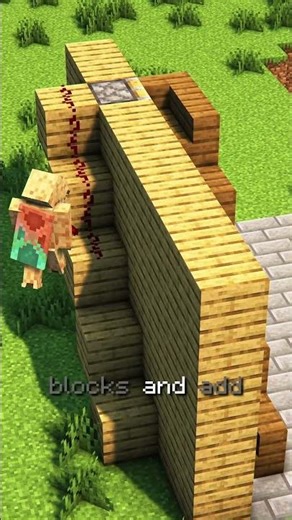 Secret Stairs Inside a Wall – 20 Seconds Build