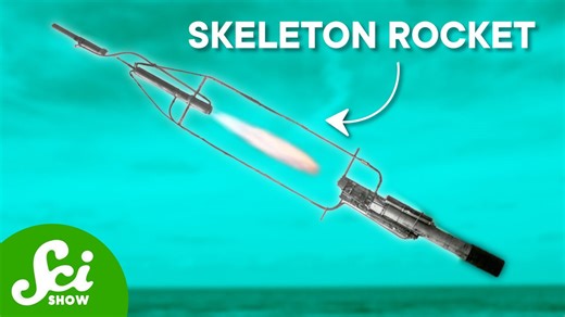 Meet Nell: The skeleton rocket that flew