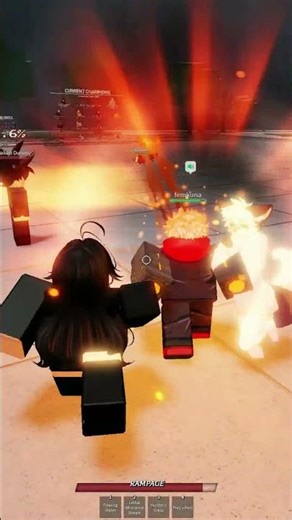 getting my sister to fight the best female player in tsb #roblox #tsb #gegr