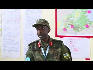 EASF Force Commander Briefing on Command Post Exercise 2022