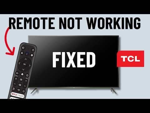 Fix TCL Google TV Remote Not Working (2026)