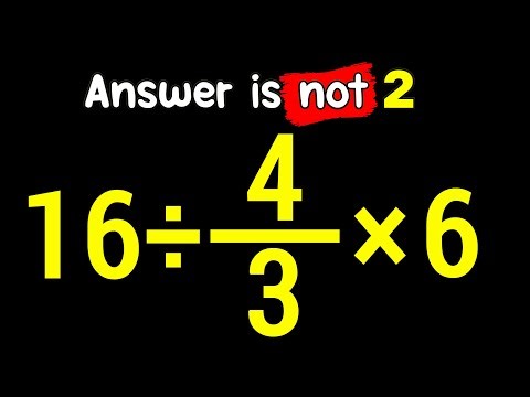 The Internet Is Fighting Over This Math Question!