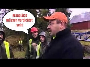 Kranplätze müssen verdichtet sein - Kranfahrer Ronny Schäfer - Meme Kompilation