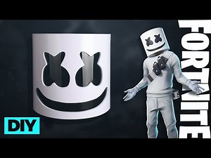 How to Make DJ Marshmello Mask from a Bucket